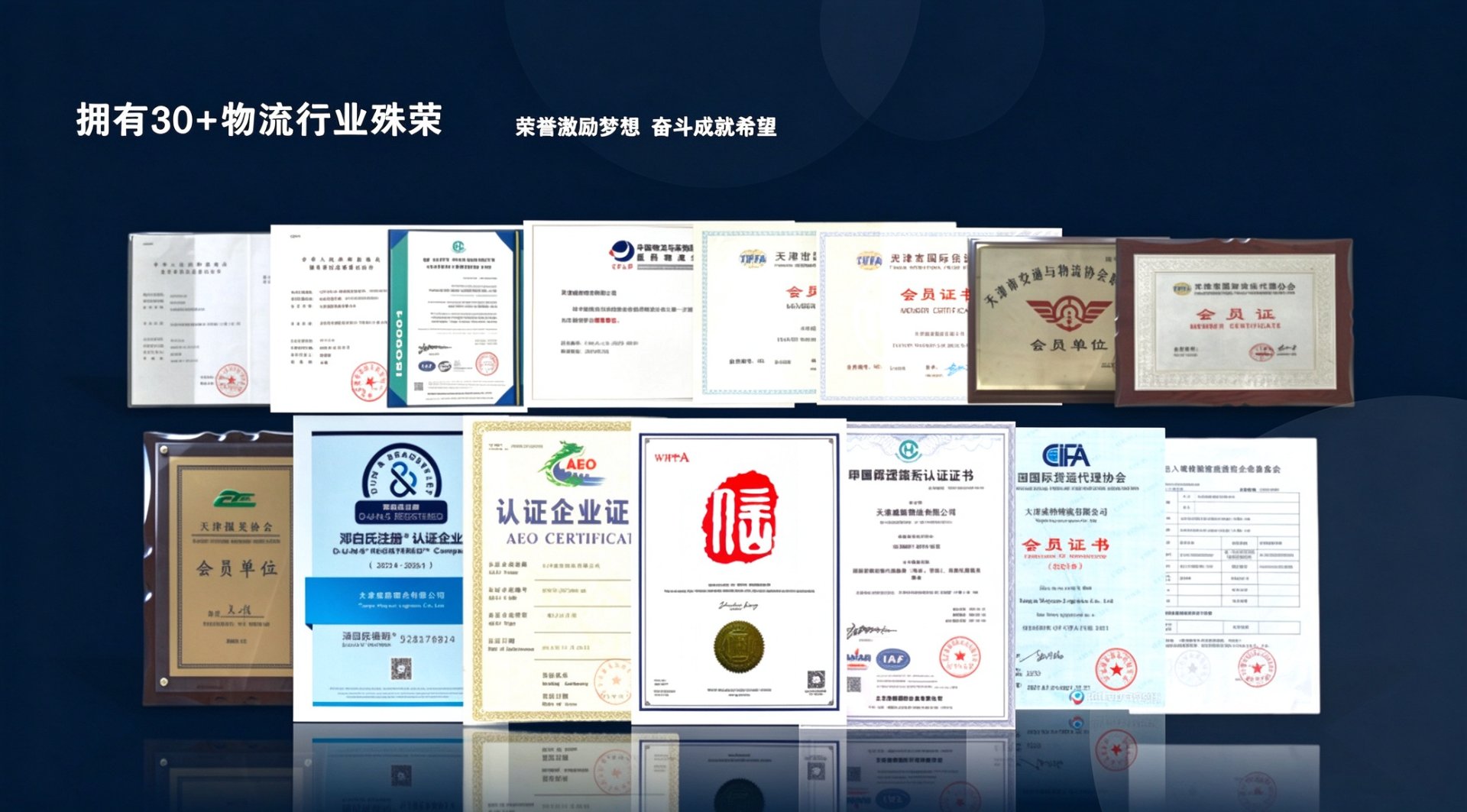 NVOCC & WCA Certifications - Tianjin Zeyang International Logistics Co., Ltd.
